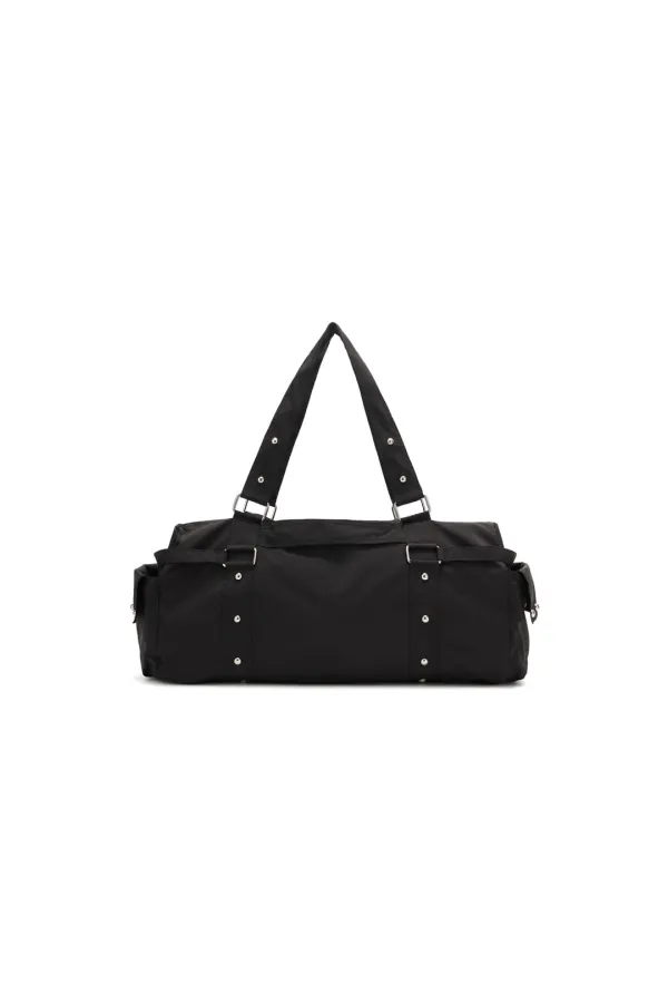 LOGO DUFFLE BAG IN BLACK