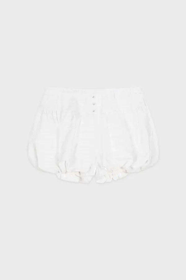 Balloon Shorts (White)