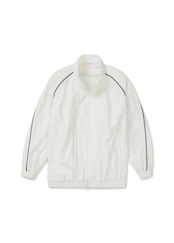 OVERSIZED TRACK JACKET (WHITE)