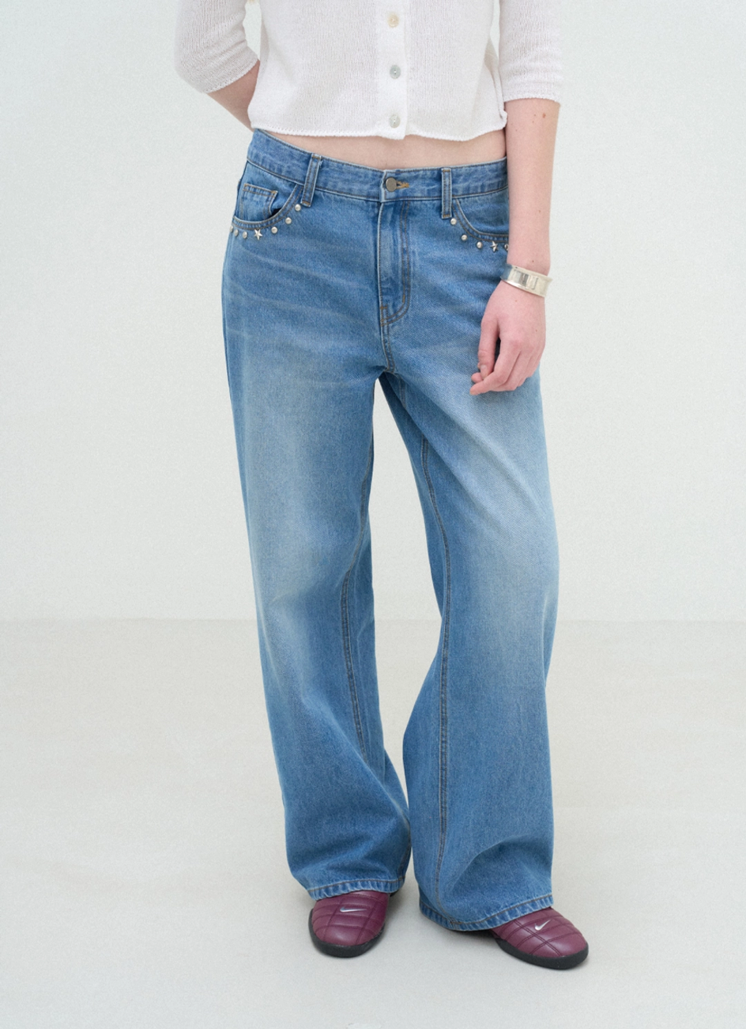 포에토 Star low denim pants [2nd] 상품 이미지 2