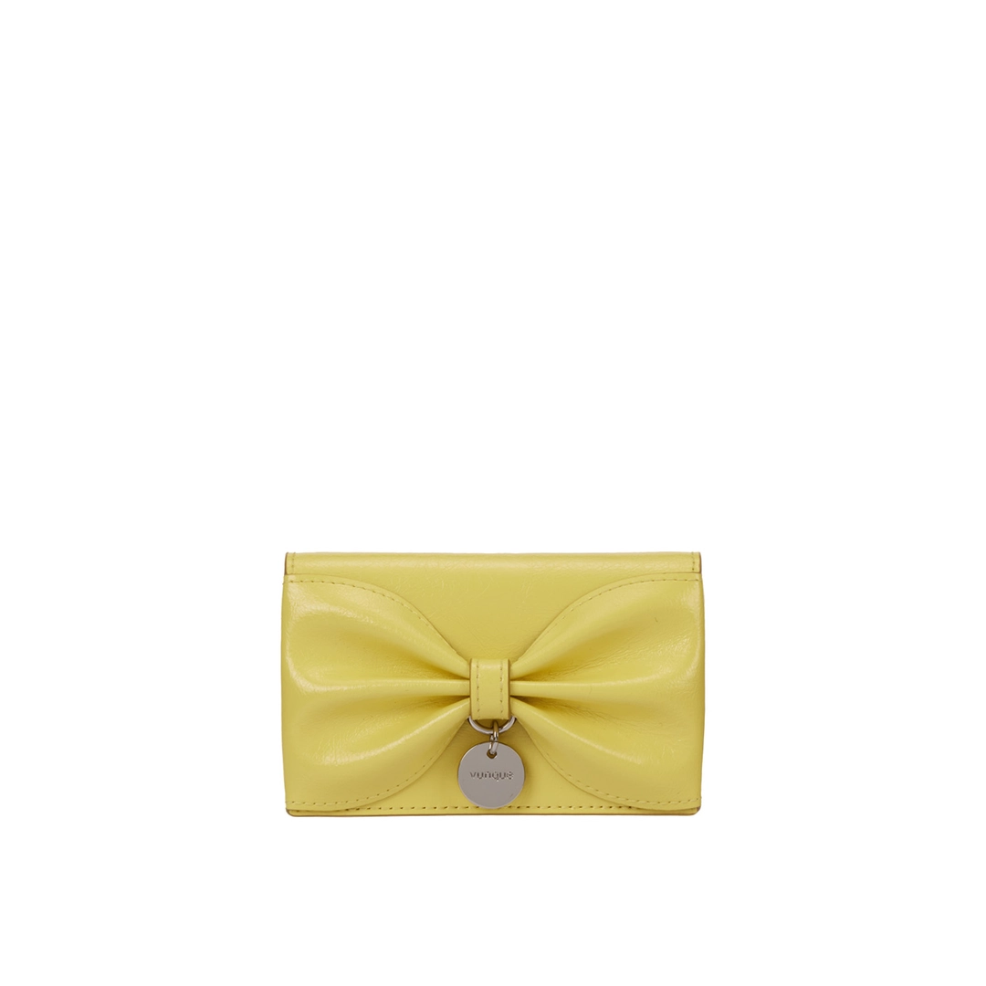 분크 Toque Balaca Wide Card Wallet (토크 발라카 와이드 카드지갑) Citrus Yellow 상품 이미지 1