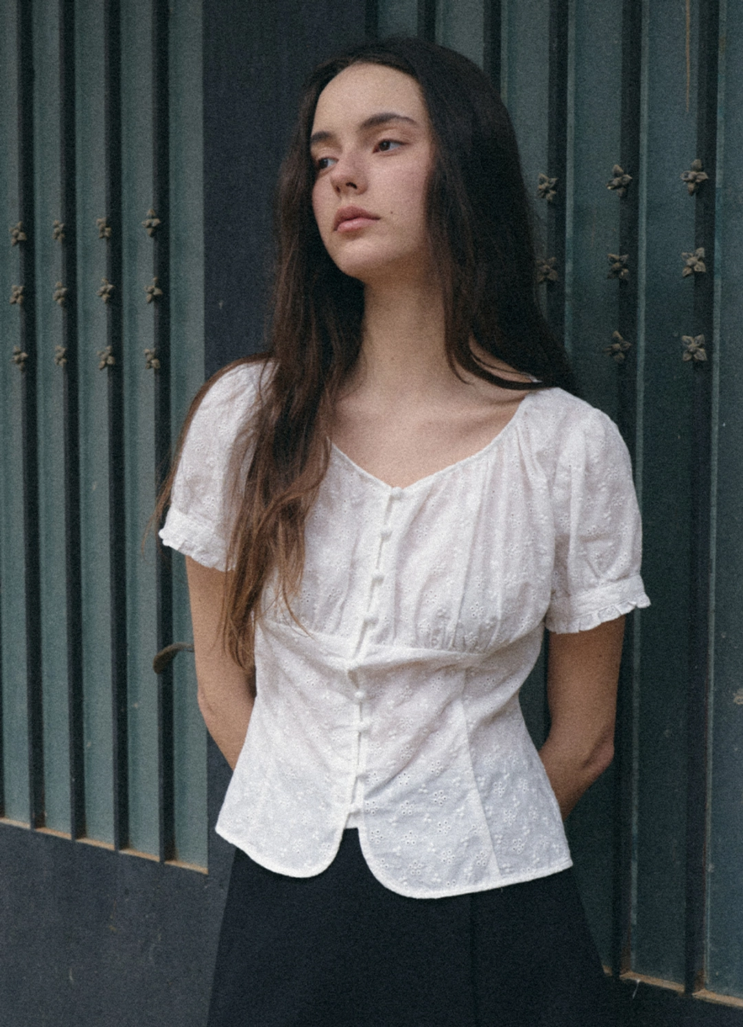 안젤로비안코 Ther Punching Blouse 상품 이미지 2