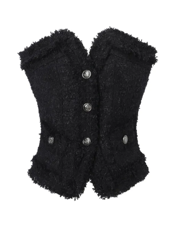 Antique Tweed Top
