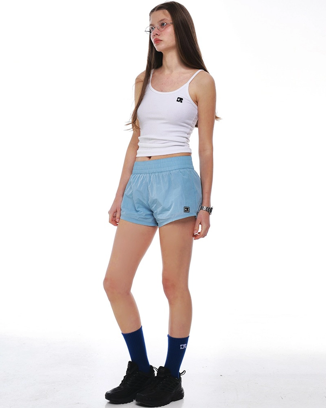센토르 EMBLEM PATCH NYLON SHORTS_SKY BLUE 상품 이미지 1