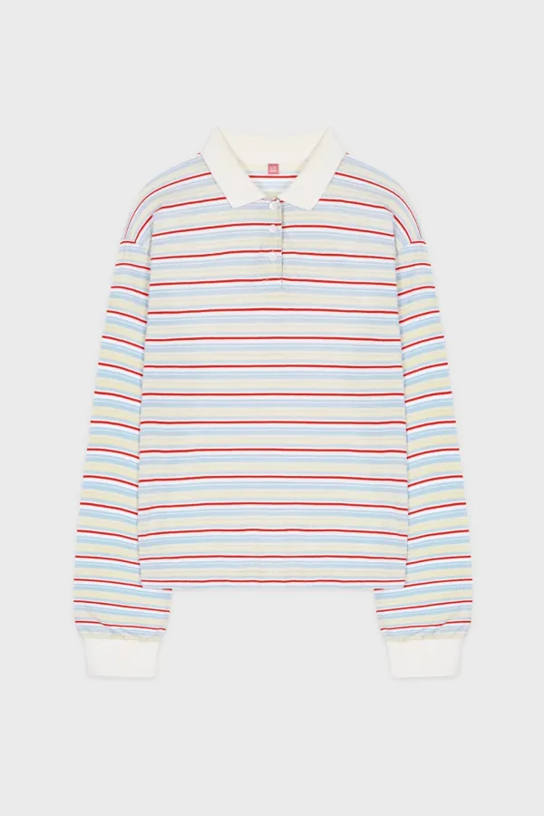 Stripe PK Shirt (Blue)