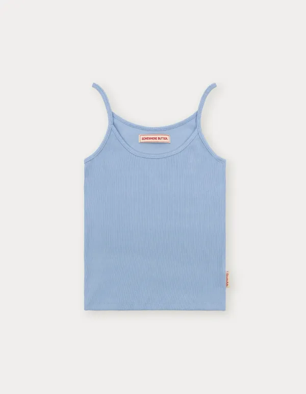 Essential Cotton Sleeveless - Light Blue