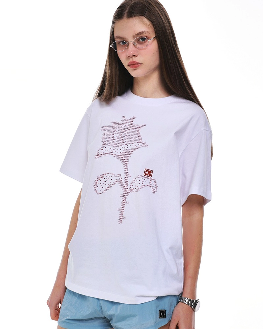 센토르 CENTAUR ROGOSE T-SHIRT_WHITE 상품 이미지 1