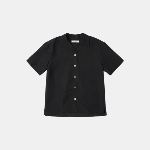 SITP5216 도쿄 씨티 자수 셔츠_Black