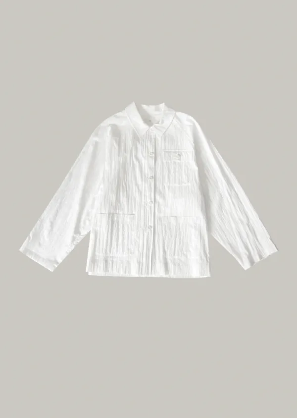 french work jacket (white)