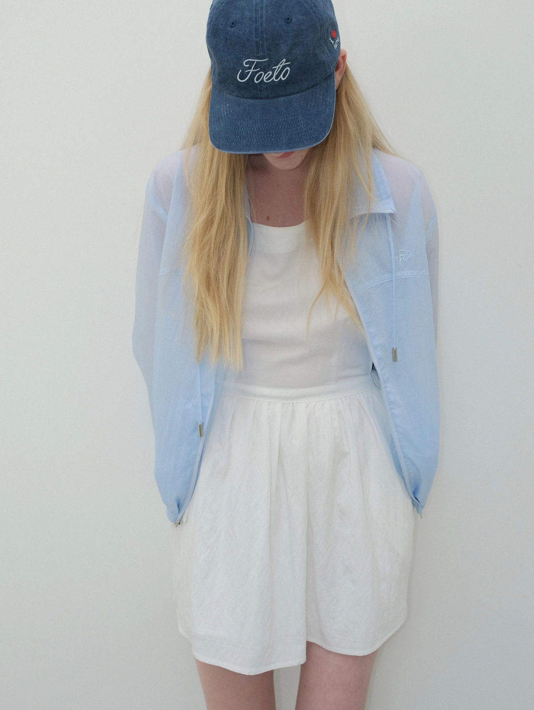 포에토 Sunlight wind jumper - light blue 상품 이미지 2