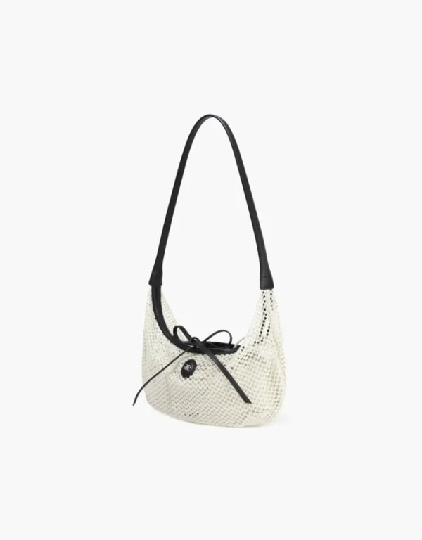 airy net bag (shoulder) - natural (S)