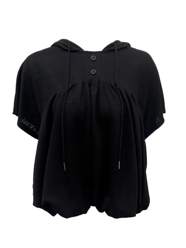 BALLOON HOODIE BLACK