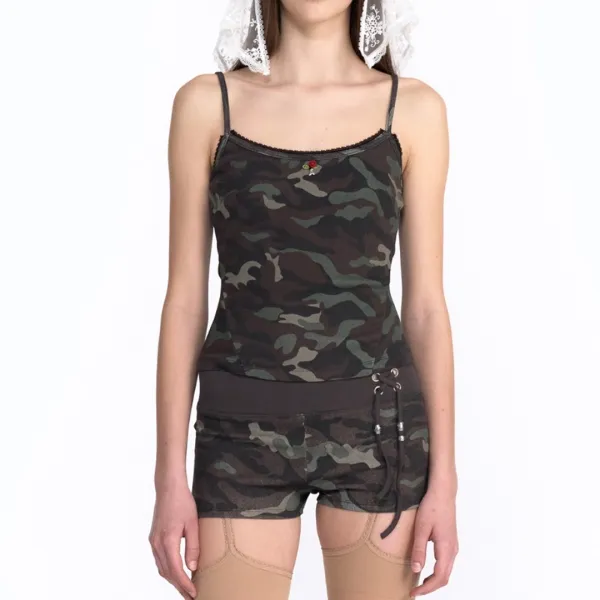 [REORDER] ROSE CAMO CAMI