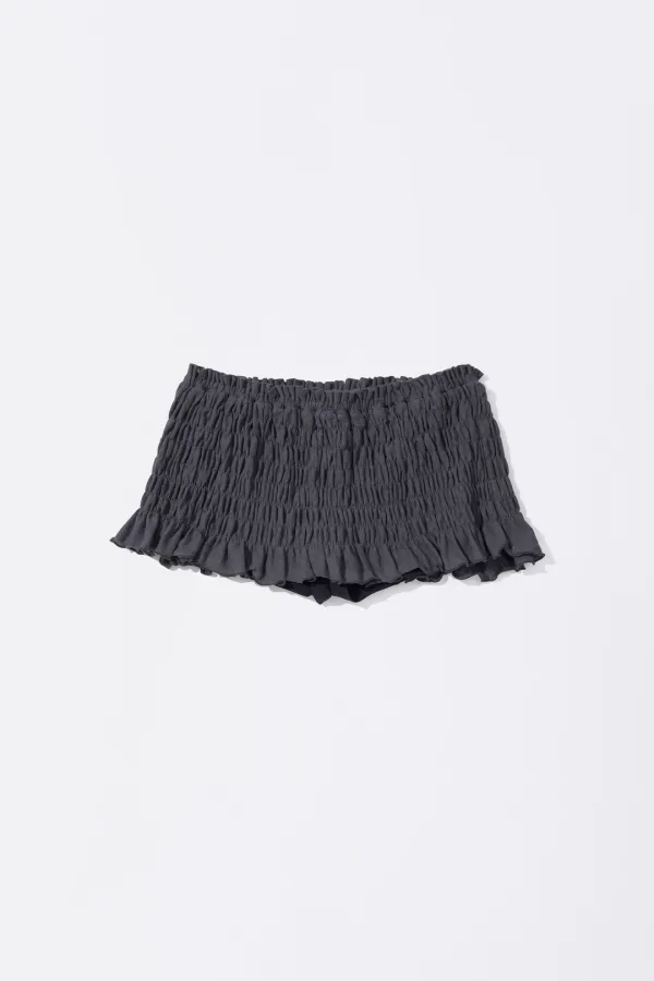 Crinkle Volumer Skort Dusty Navy