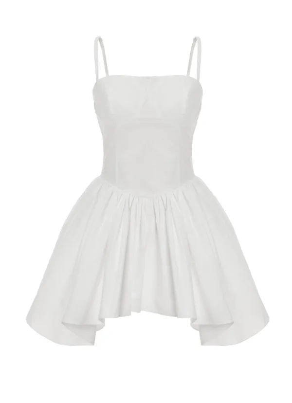 Flare Layered Mini Dress