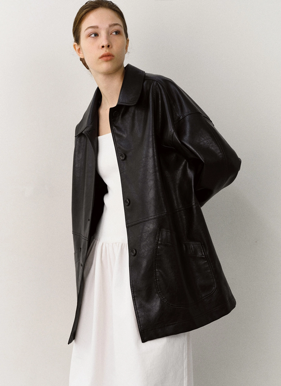 르닐 Napa Leather Jacket 상품 이미지 2