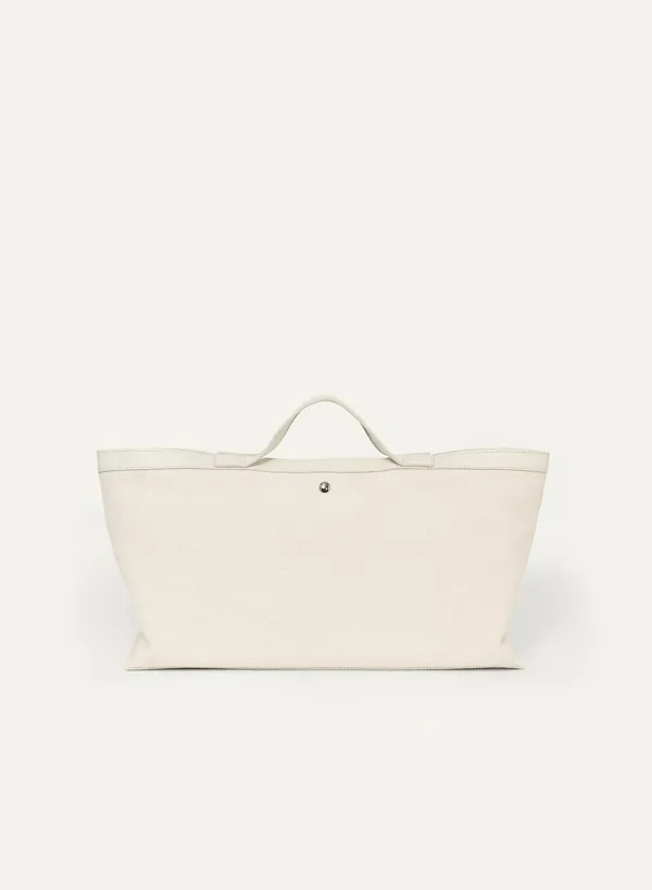 Posell Canvas Tote Bag Raw-White