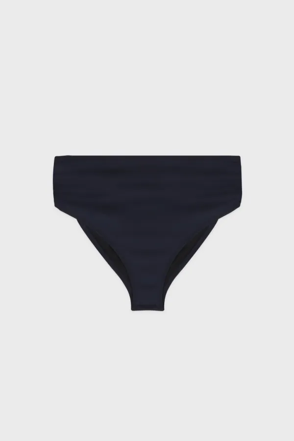 Shirring Bikini Brief (Navy)