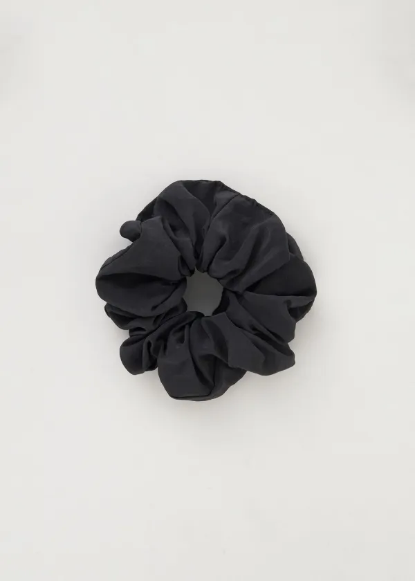 Silky Scrunchie M(Charcol)