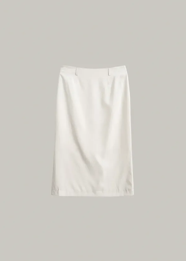 julia midi skirt (ivory)