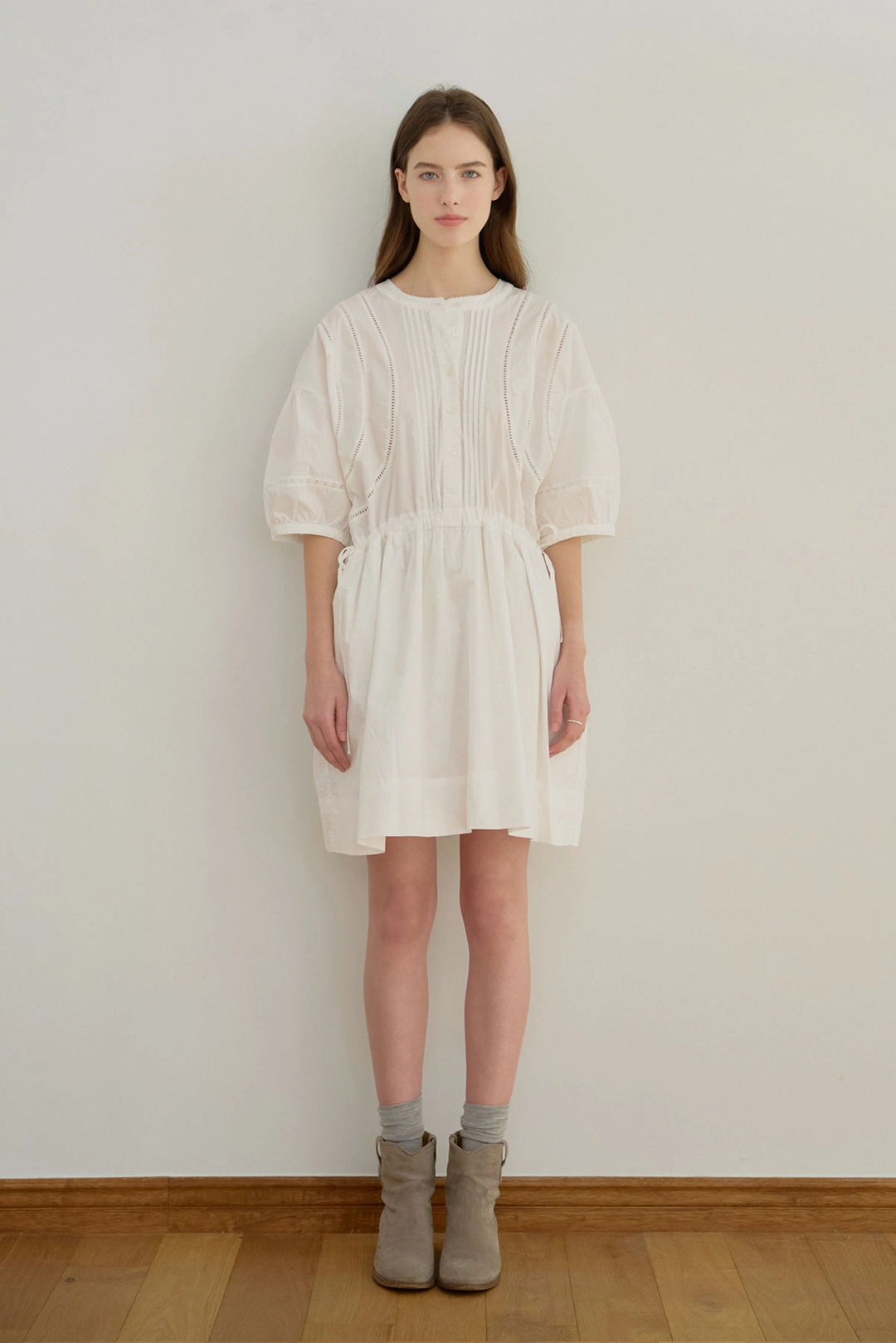 샤드라마 PINTUCK LACE DRESS 상품 이미지 2
