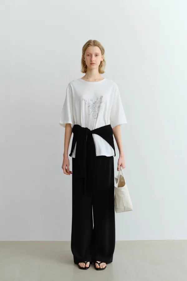 BIAS BAND WIDE PANTS_BLACK_OD2C2MPL40BKA