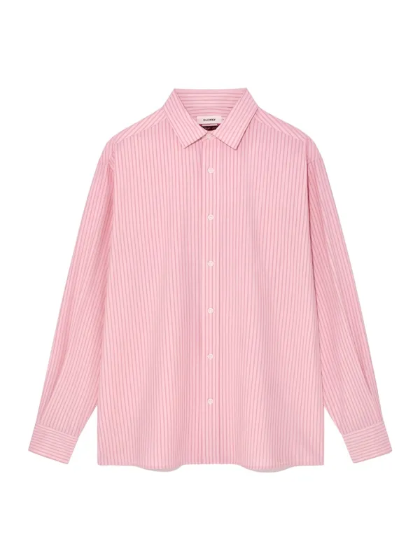 WILLY BOXY SHIRT (PINK STRIPE)