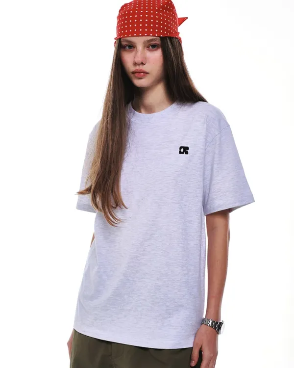 CENTAUR EMBLEM COMASA COTTON T-SHIRT_GREY