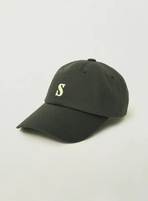Classic Small Logo Ball Cap - Charcoal