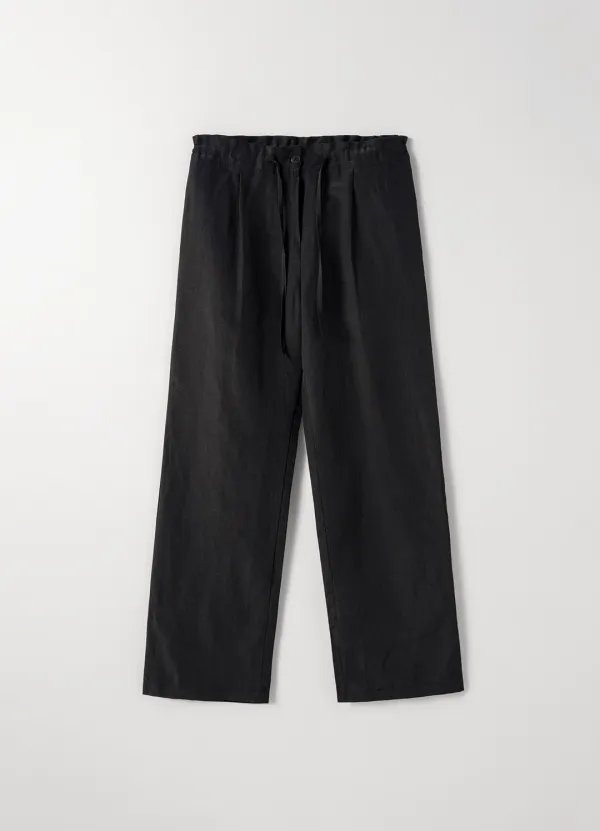 Minu Linen Pants (Black)