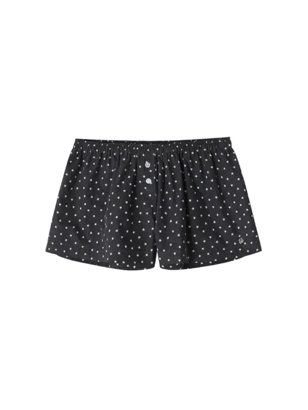 STAR TRUNK SHORTS_BLACK