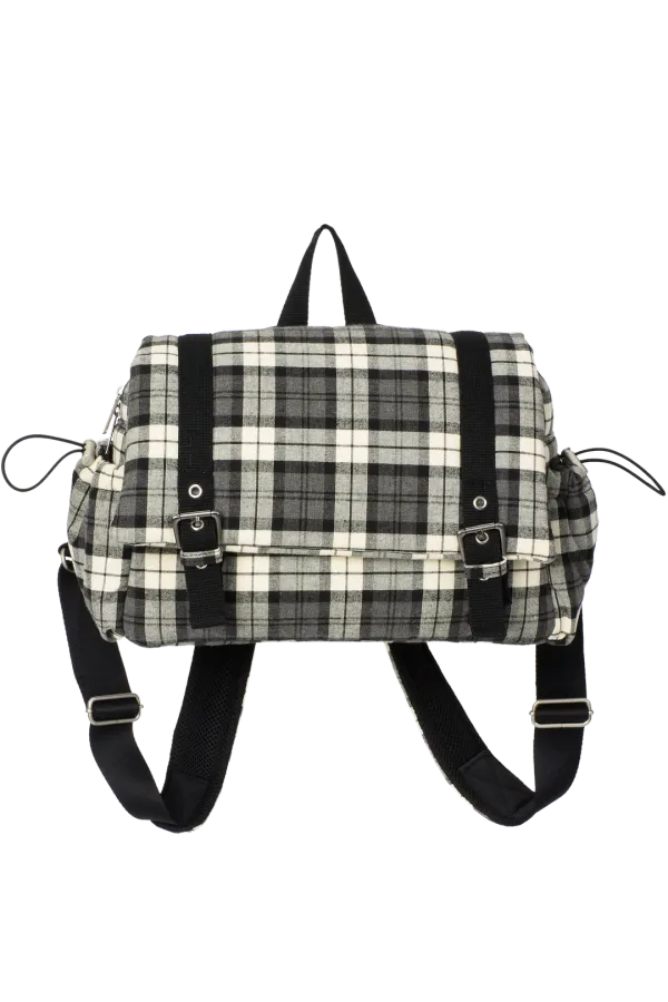 NEMO CHECK BAG_IVORY