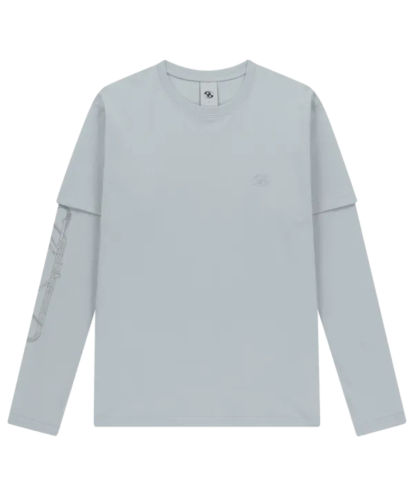 ARCANA TREE LONG SLEEVES [ICE GREY]