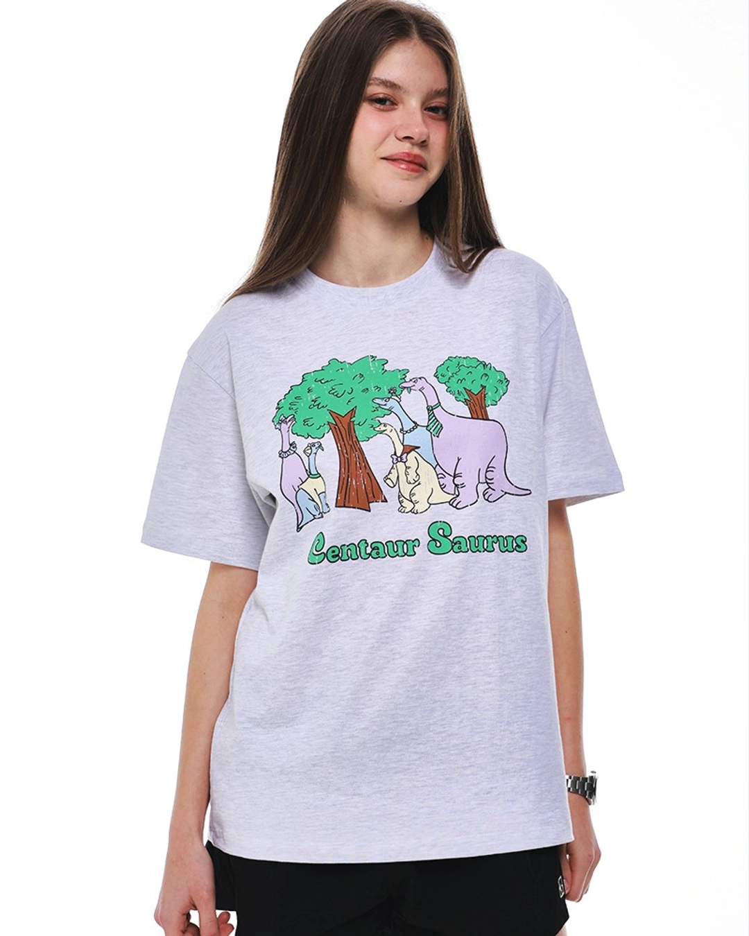 센토르 CENTAUR SAURUS T-SHIRT_GREY 상품 이미지 2