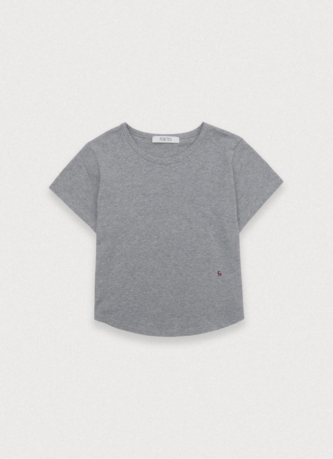 포에토 FE base tee - grey 상품 이미지 3