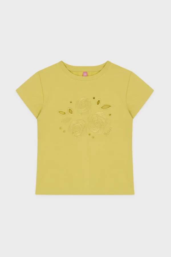 Rose Punching T-Shirt (Green)