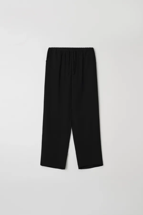 essential summer pants (black)