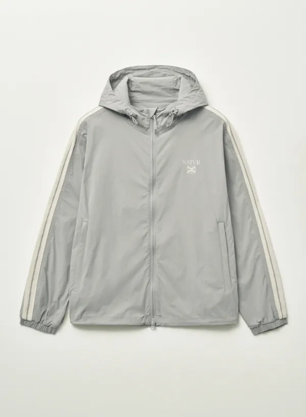 Lawton Packable Windbreaker - Gray