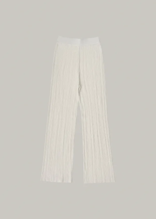pleats banding pants (ivory)