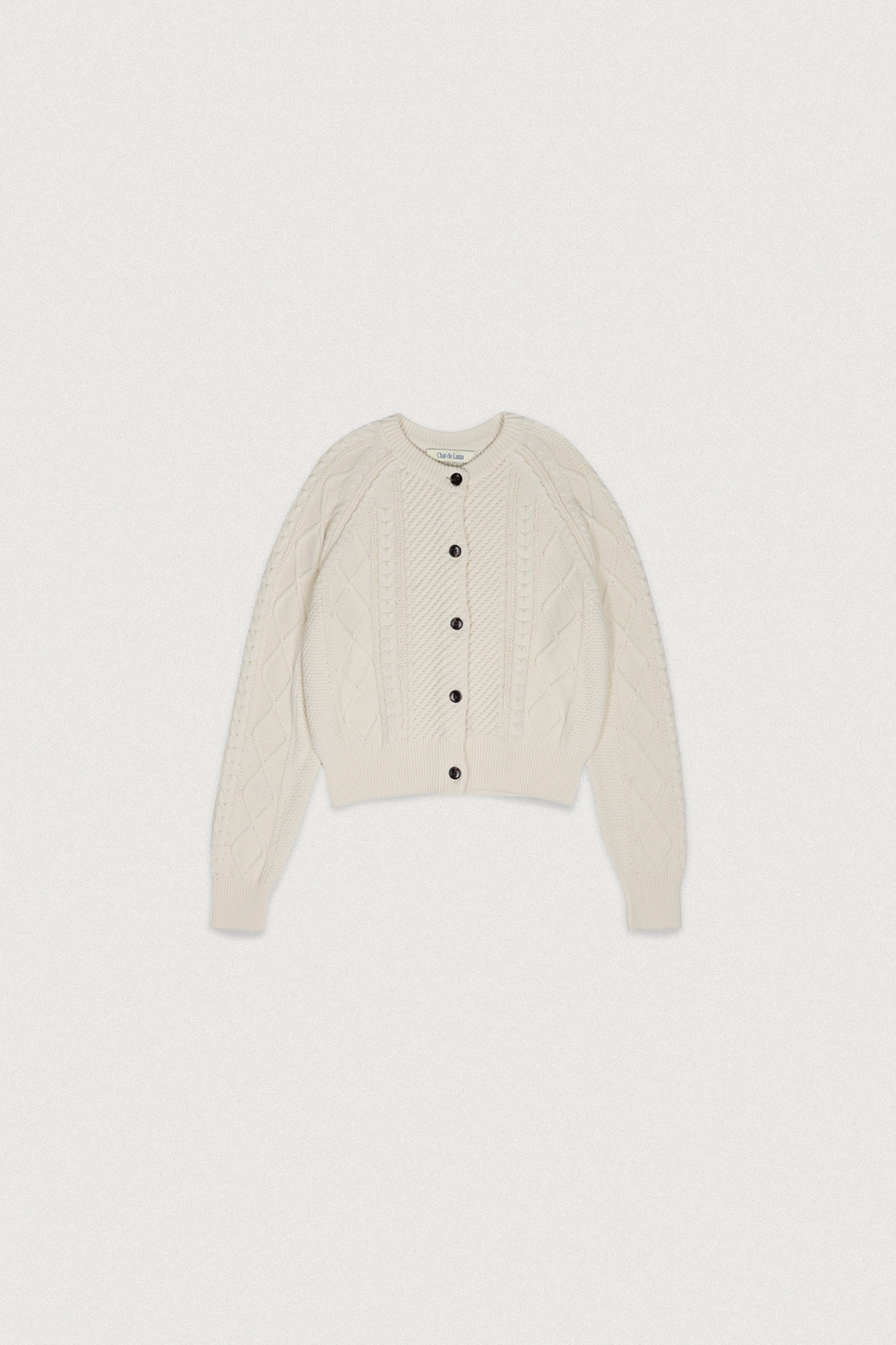 샤드라마 COTTON CABLE KNIT CARDIGAN 상품 이미지 3
