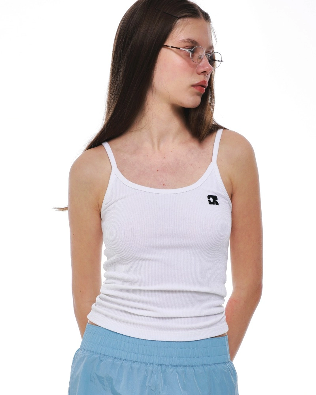 센토르 CENTAUR EMBLEM SLEEVELESS_WHITE 상품 이미지 1