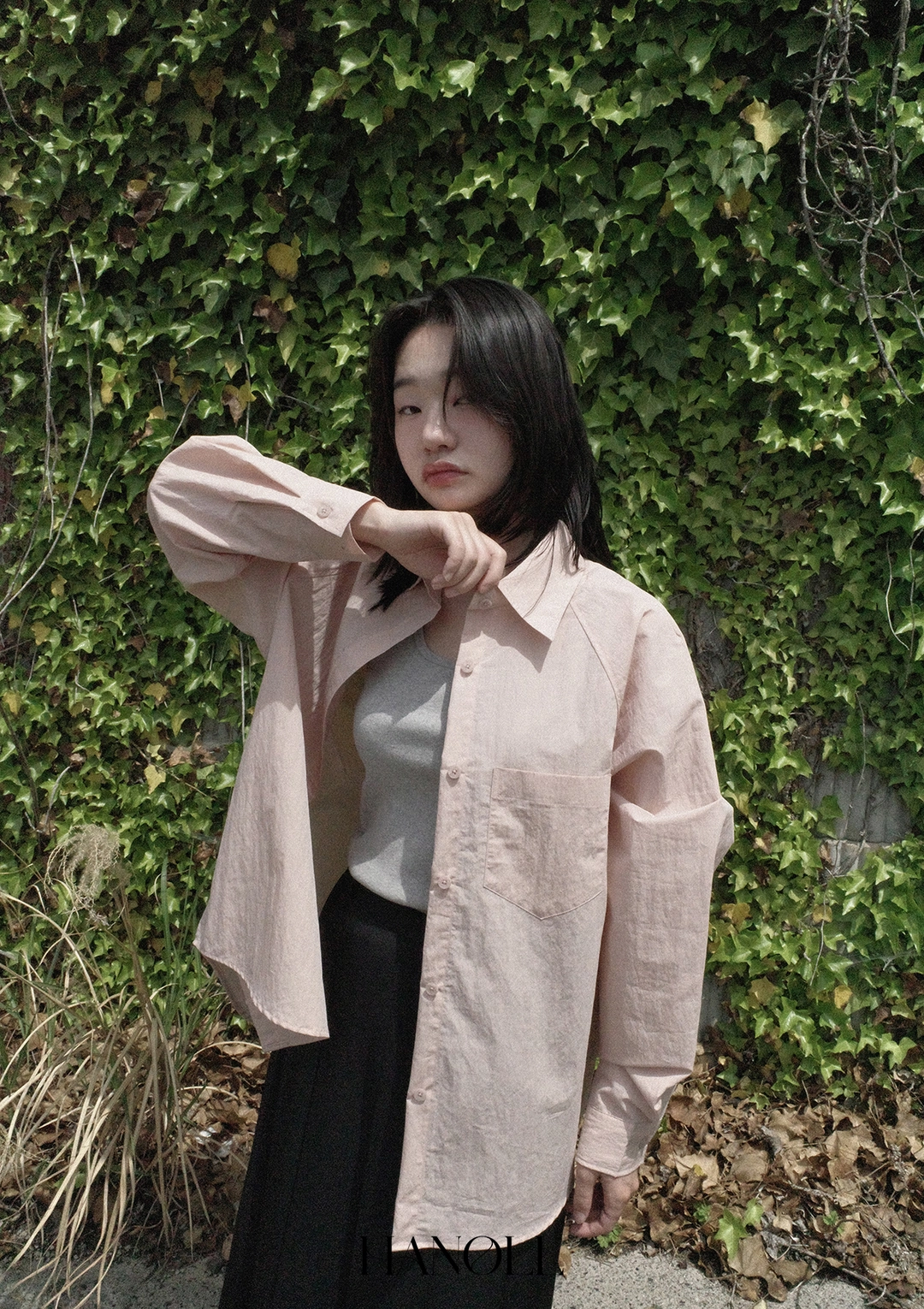 한올 Raglan Shirt (Coral) 상품 이미지 2