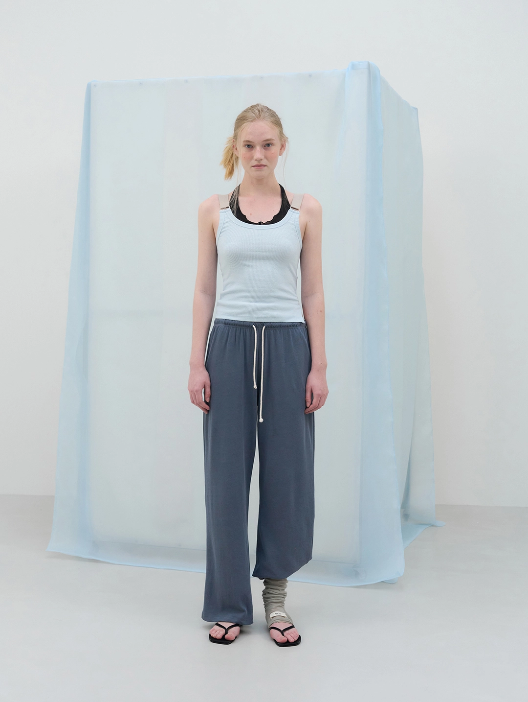 포에토 Lounge cool pants - vintage blue [6th] 상품 이미지 2