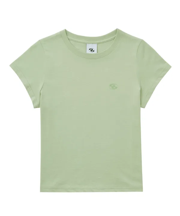 LOGO T-SHIRT_0 [LIGHT GREEN]