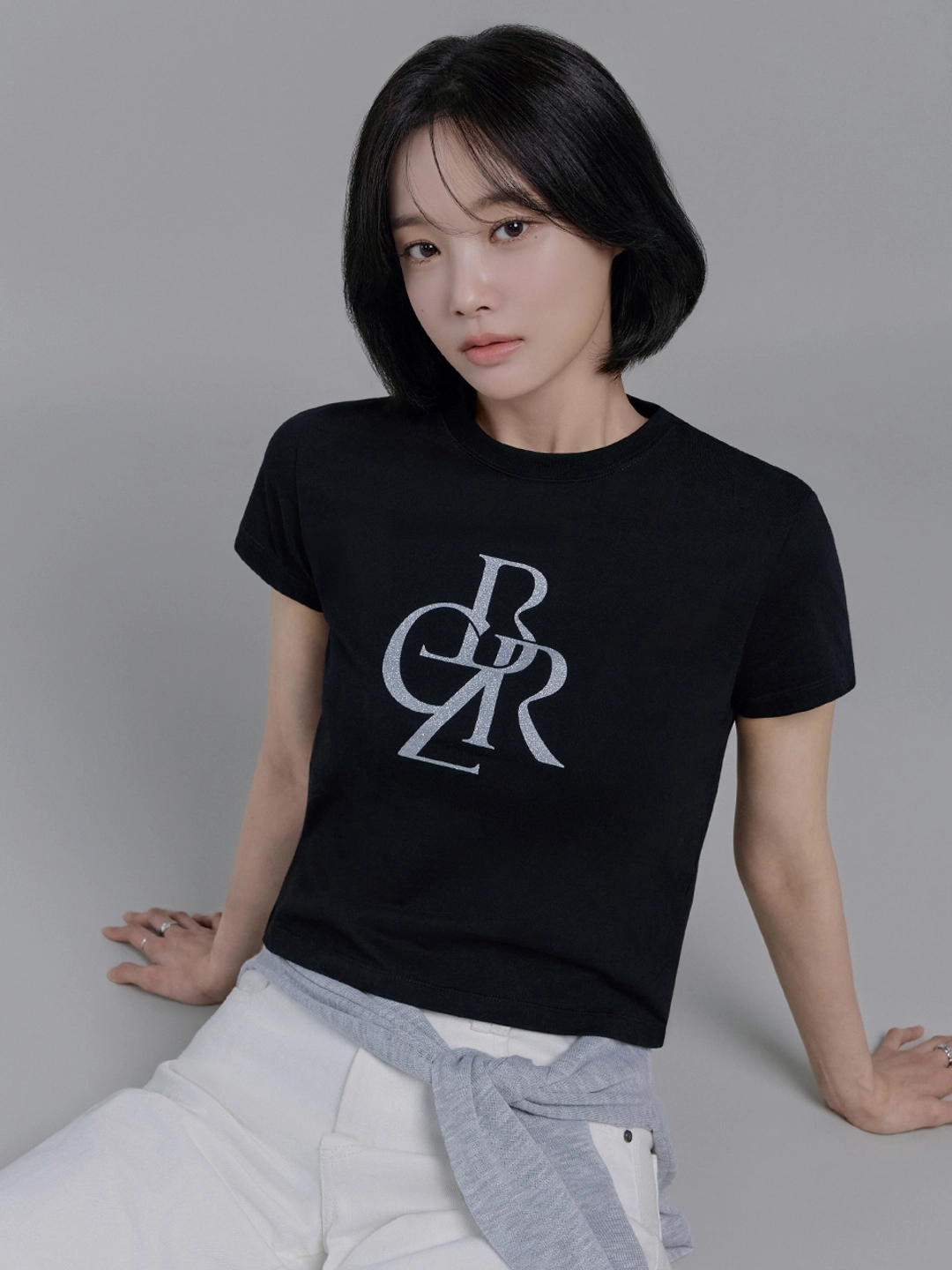 시티브리즈 심볼 로고 크롭 반팔 티셔츠_4COLORS 상품 이미지 2