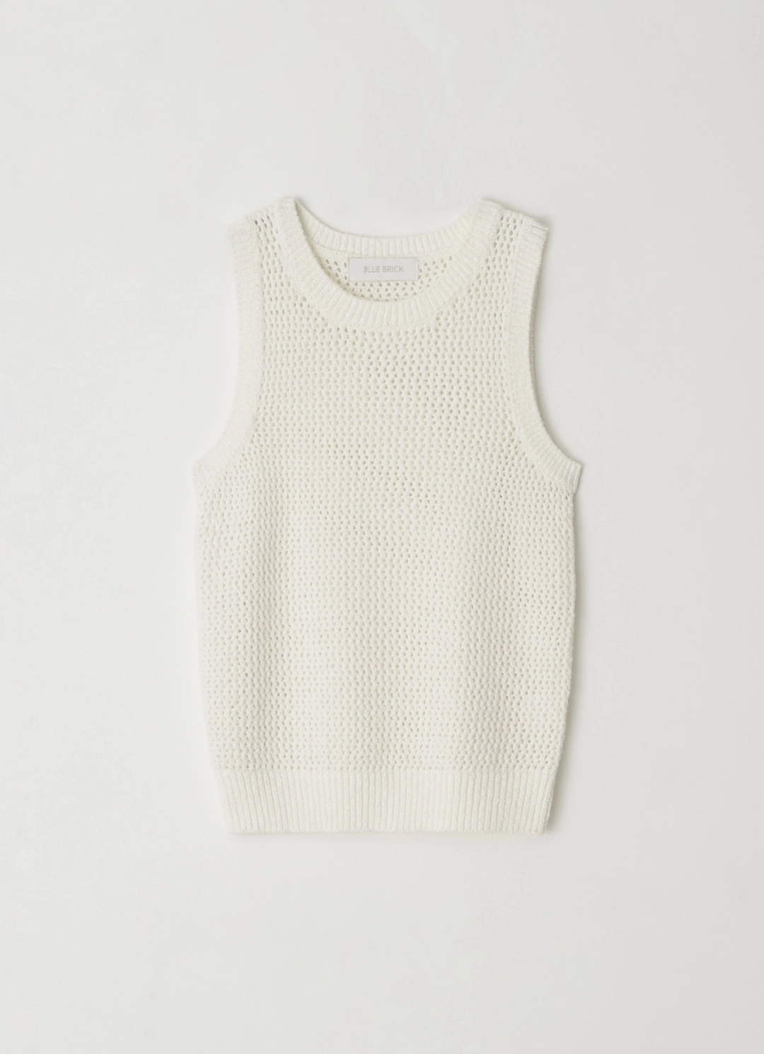 블루브릭 Net sleeveless knit (ivory) 상품 이미지 1
