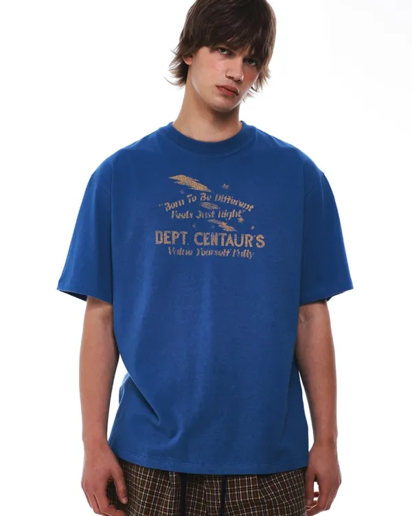 CENTAUR THUNDER T-SHIRT_BLUE