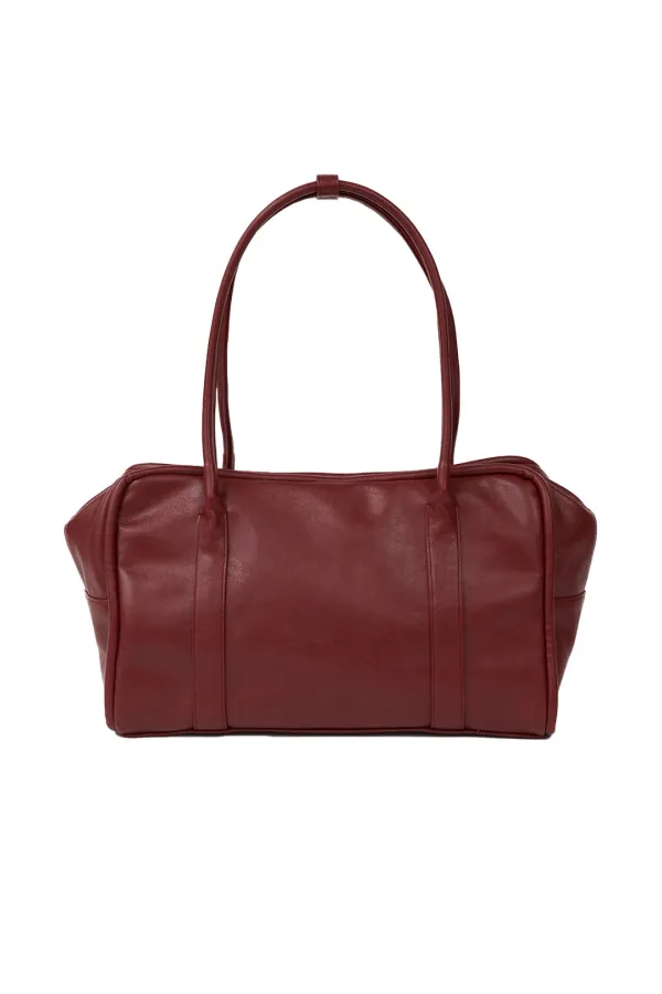 [7차 재입고]  박스 백 box bag (rouge)