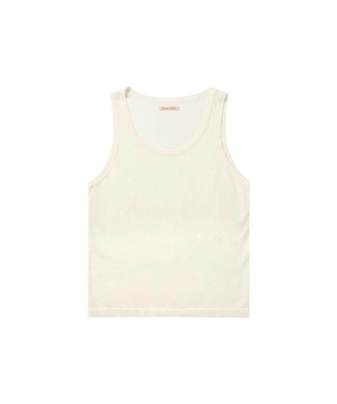 반원 아뜰리에 KN4264 U넥 슬리브리스_Cream 상품 이미지 3