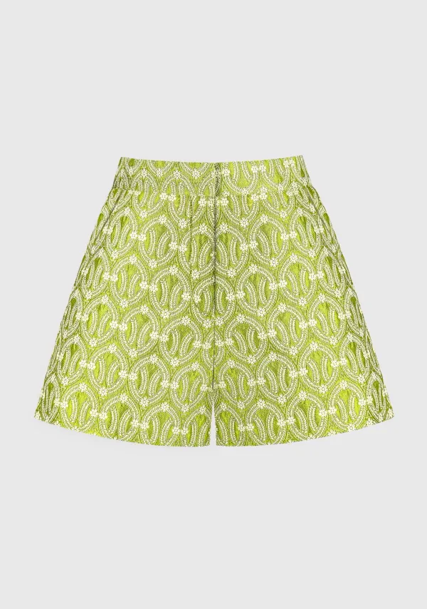 2nd) Tropical Jacquard Shorts